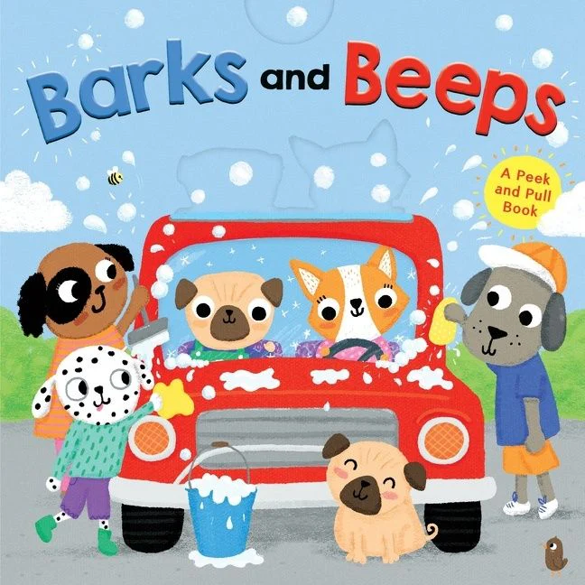 Barks and Beeps: A Peek and Pull Book - Image 2