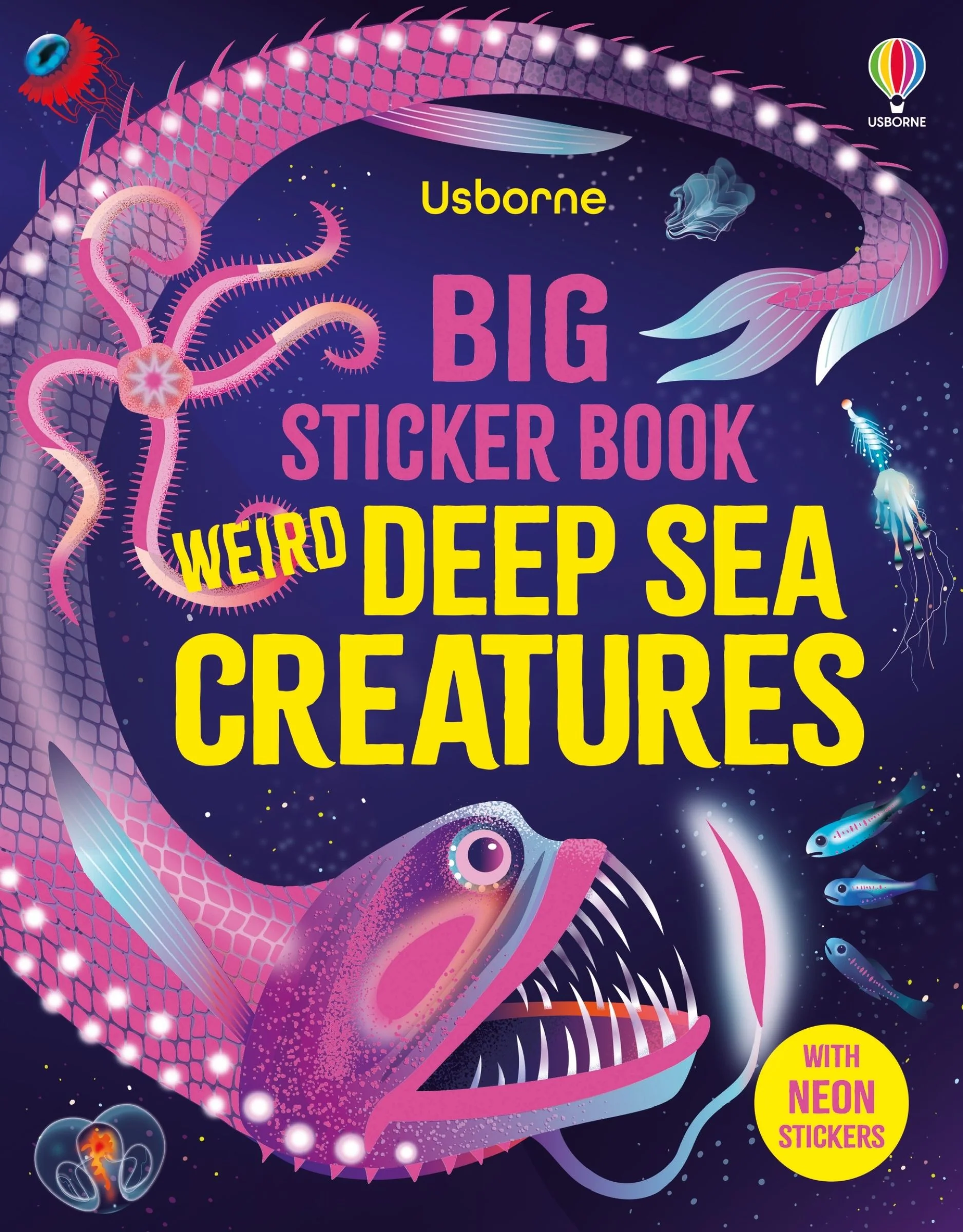 Big Sticker Book Weird Deep Sea Creatures - Image 2