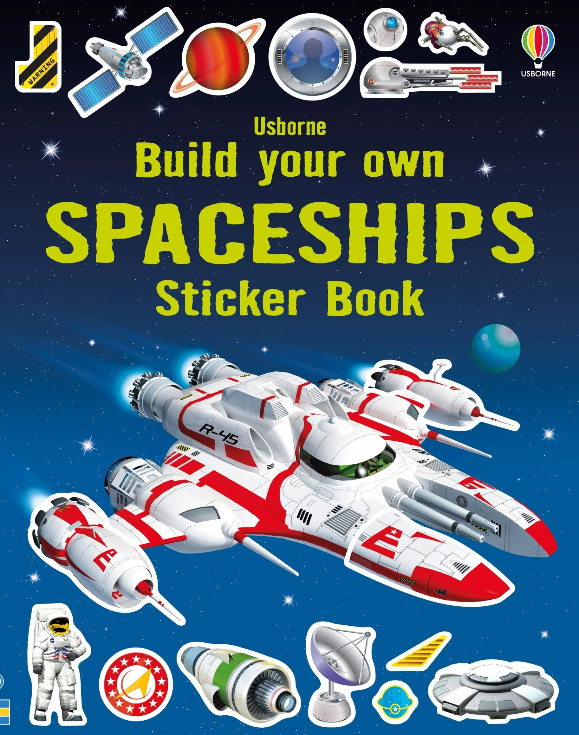 Build Your Own Spaceships Sticker Book - Image 2