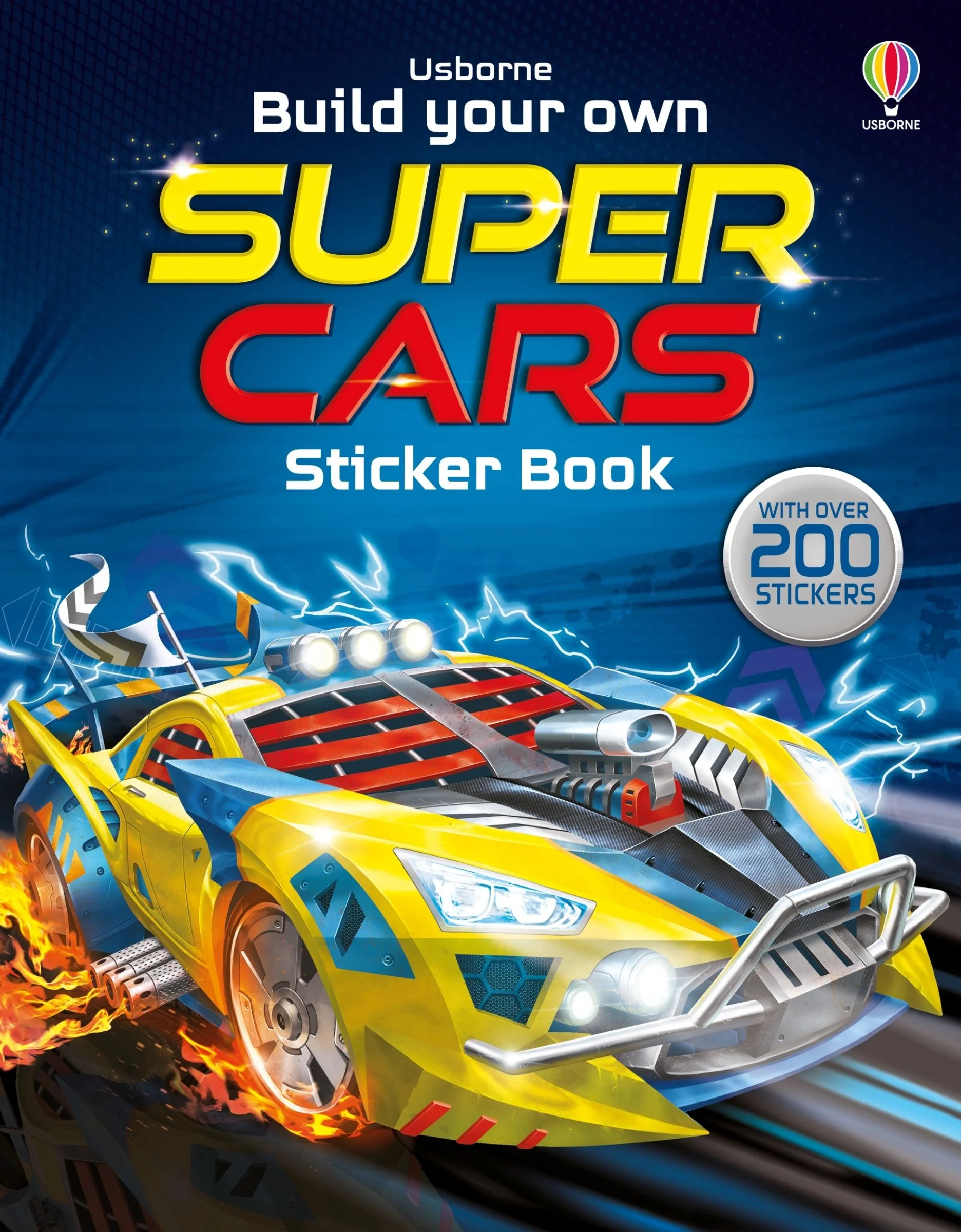 Build Your Own Supercars Sticker Book - Image 2