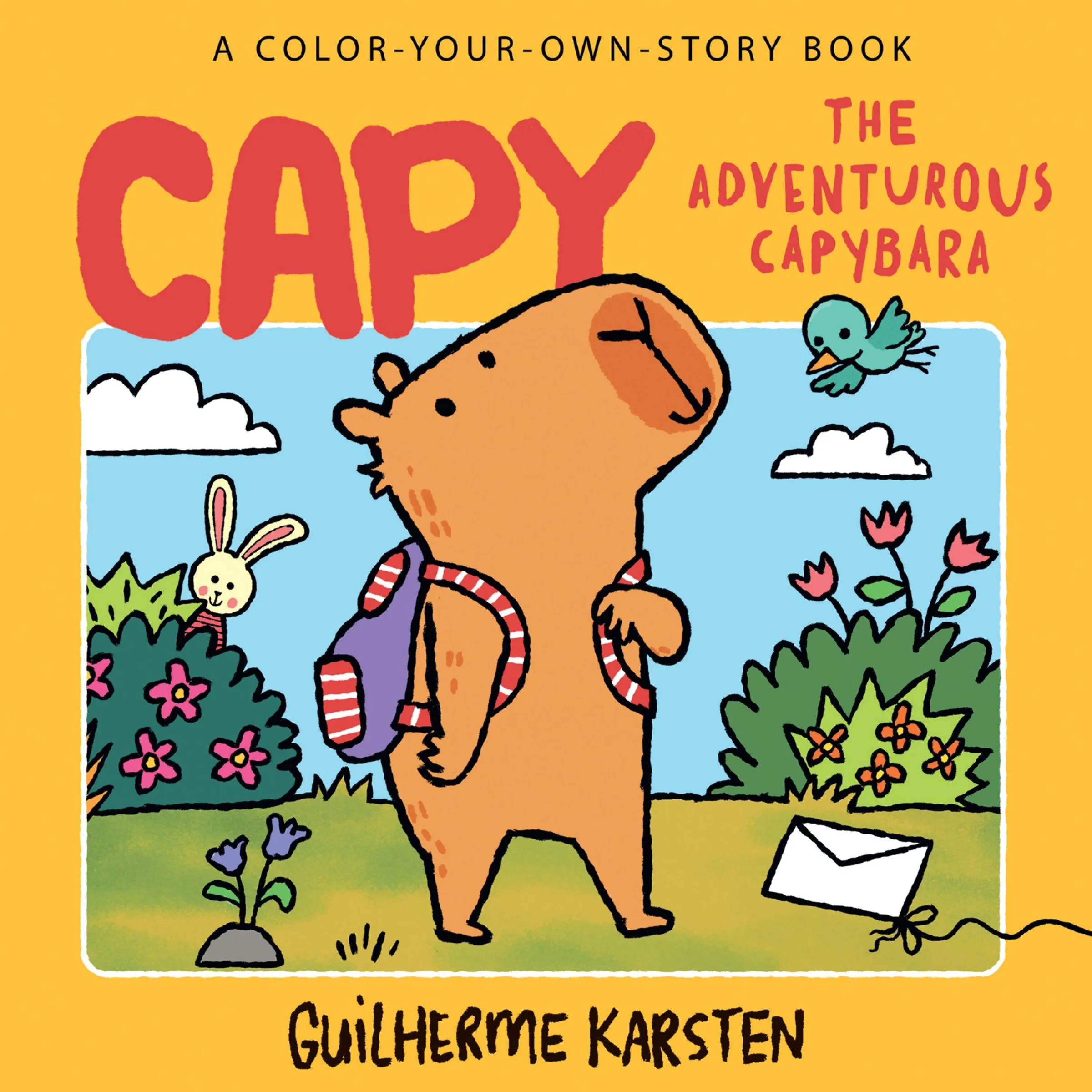 CAPY – The Adventurous Capybara: A Color-Your-Own-Story Book - Image 2