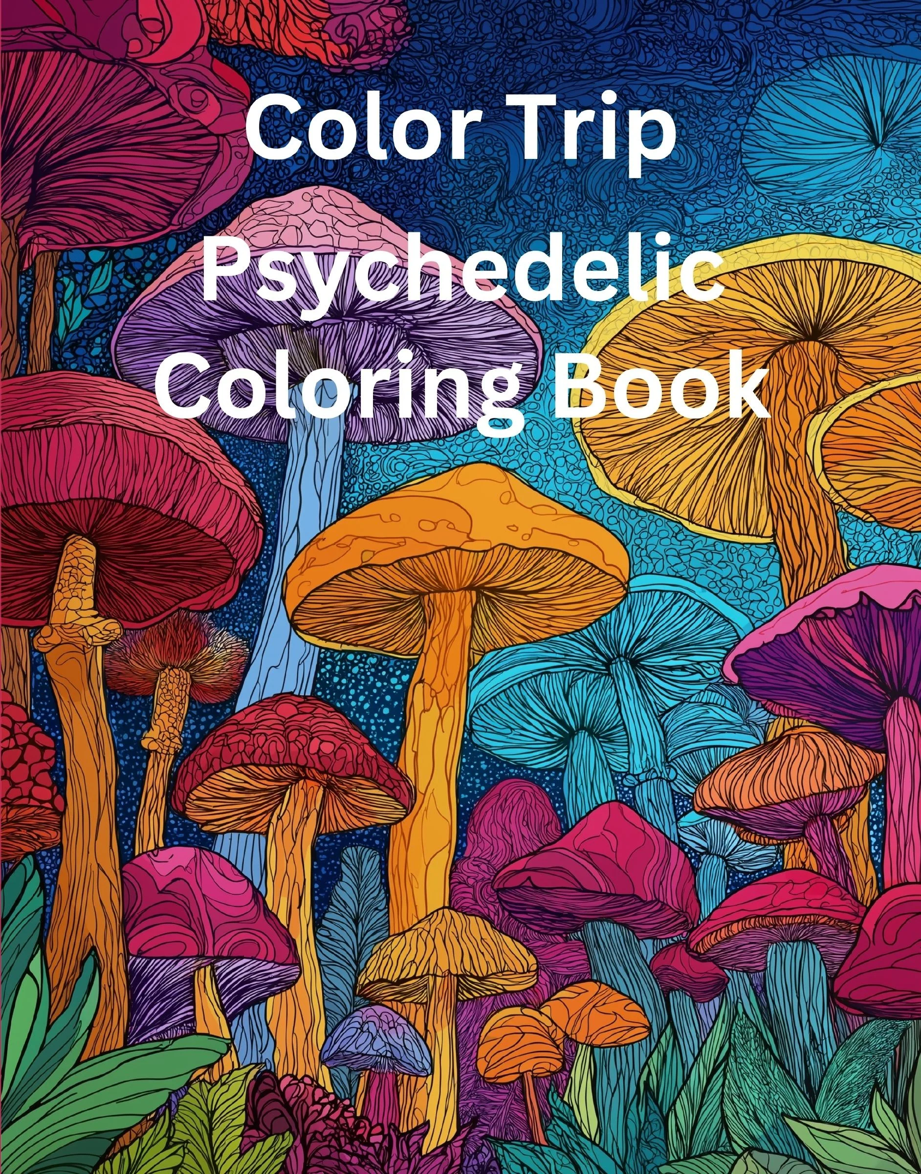 Color Trip: Psychedelic Coloring Book - Image 2