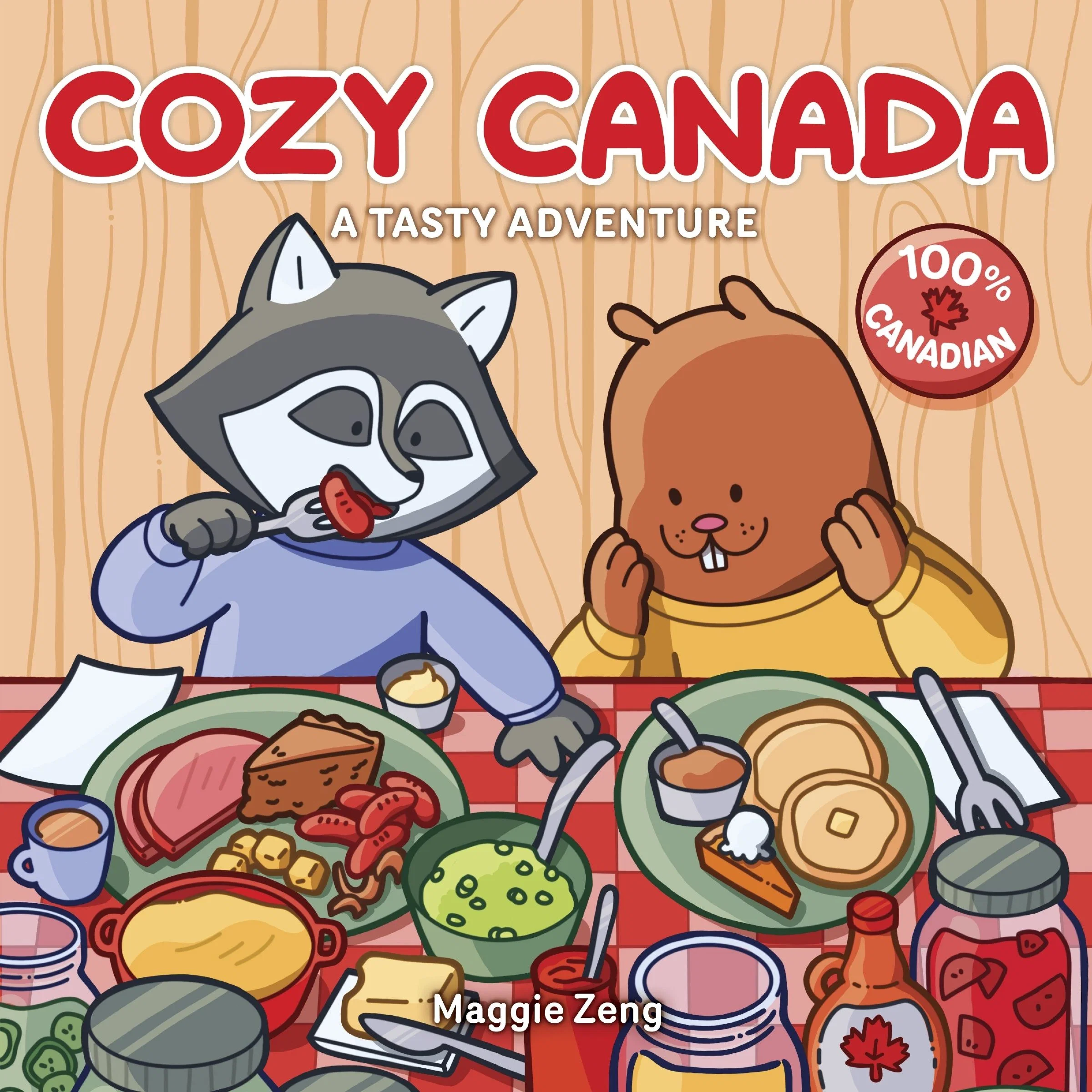 Cozy Canada: A Tasty Colouring Book Adventure for Adults and Kids - Image 2