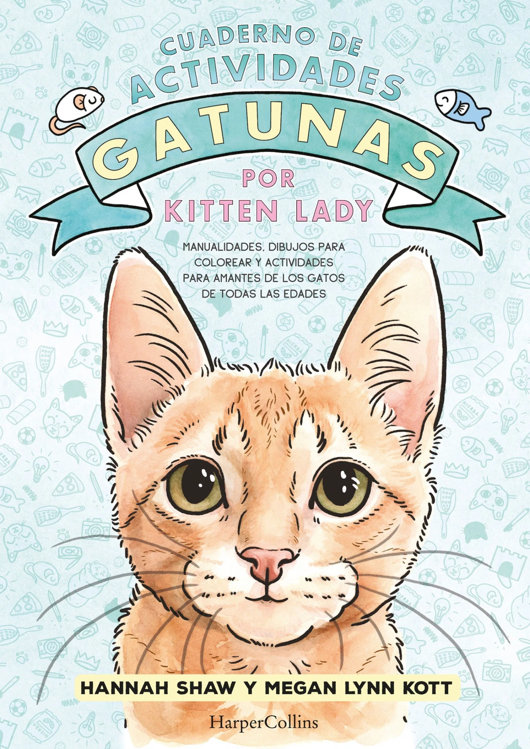 Cuaderno de actividades gatunas por Kitten Lady (Kitten Lady’s Cativity Book – S) - Image 2