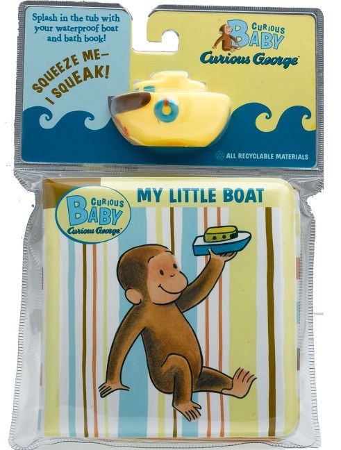 Curious Baby: My Little Bath Book & Toy Boat - Image 2