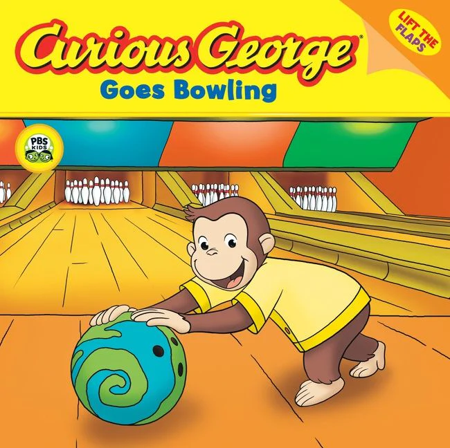 Curious George Goes Bowling Lift-the-Flap - Image 2