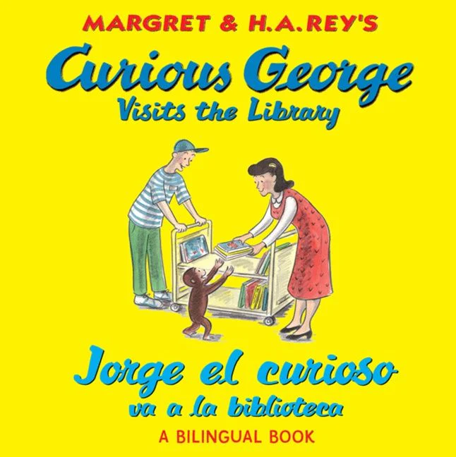 Curious George Visits the Library/Jorge el curioso va a la biblioteca - Image 2