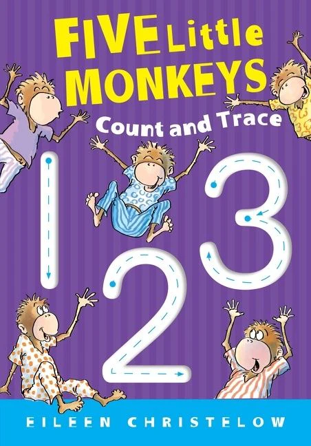 Five Little Monkeys Count and Trace - Image 2