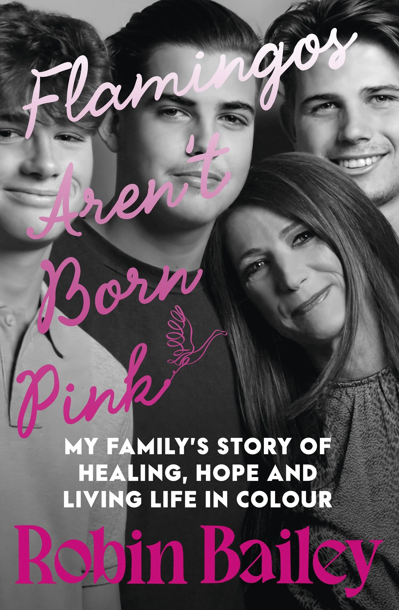 Flamingos Aren't Born Pink: A moving and uplifting memoir on heartbreak, grief and finding joy, by Brisbane radio personality and podcaster - Image 2