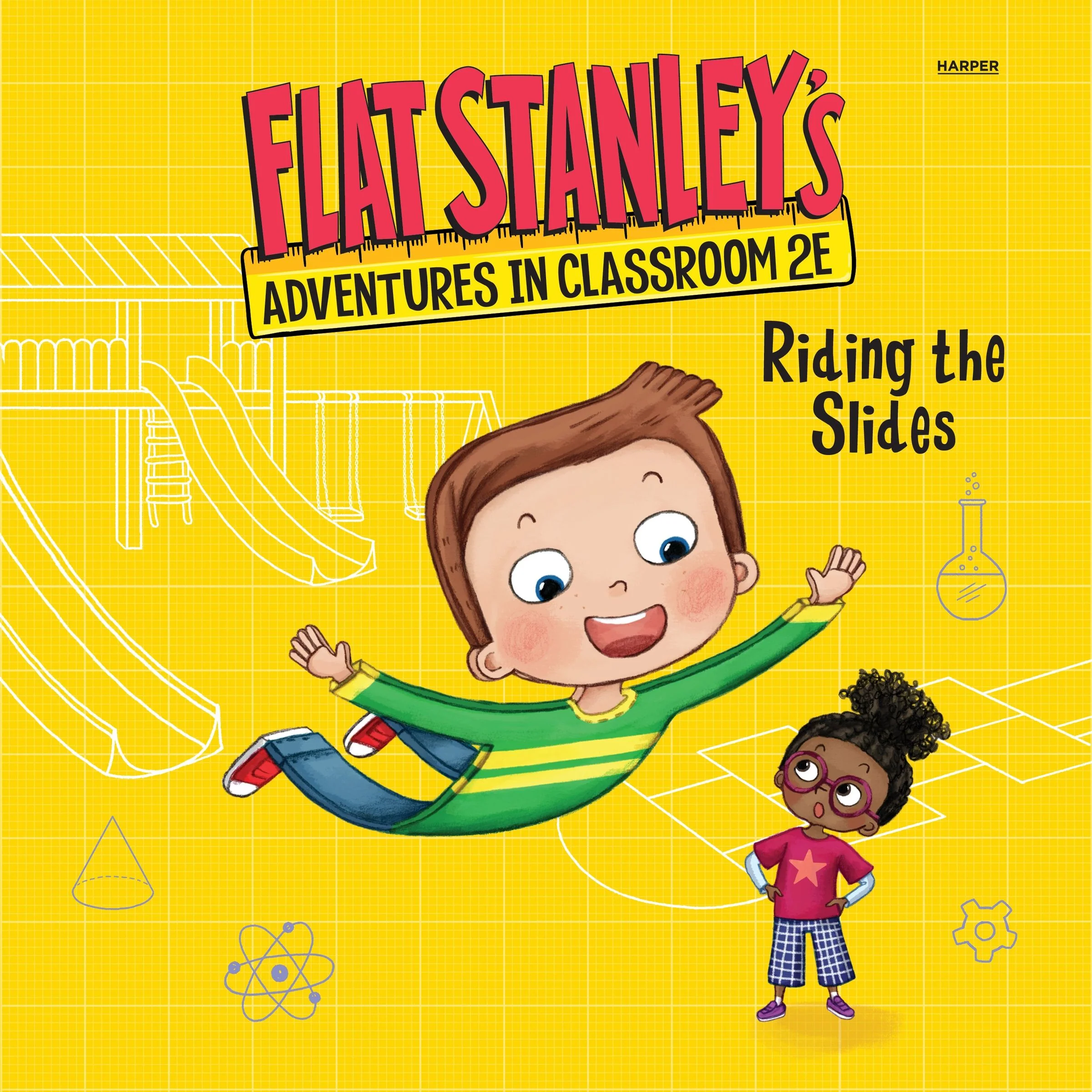 Flat Stanley's Adventures in Classroom 2E #2: Riding the Slides - Image 5