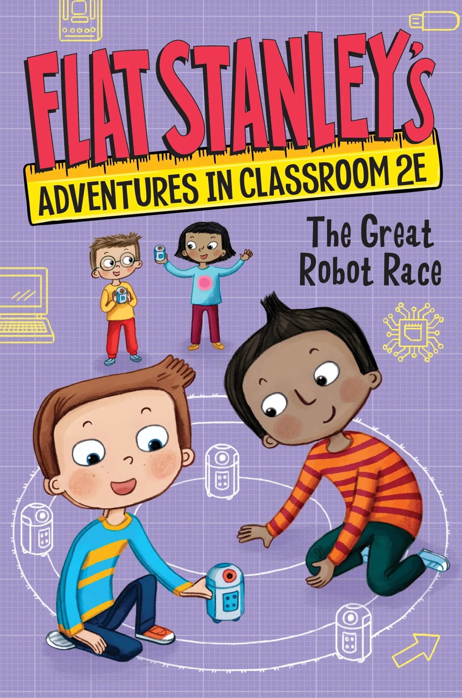 Flat Stanley's Adventures in Classroom 2E #4: The Great Robot Race - Image 4