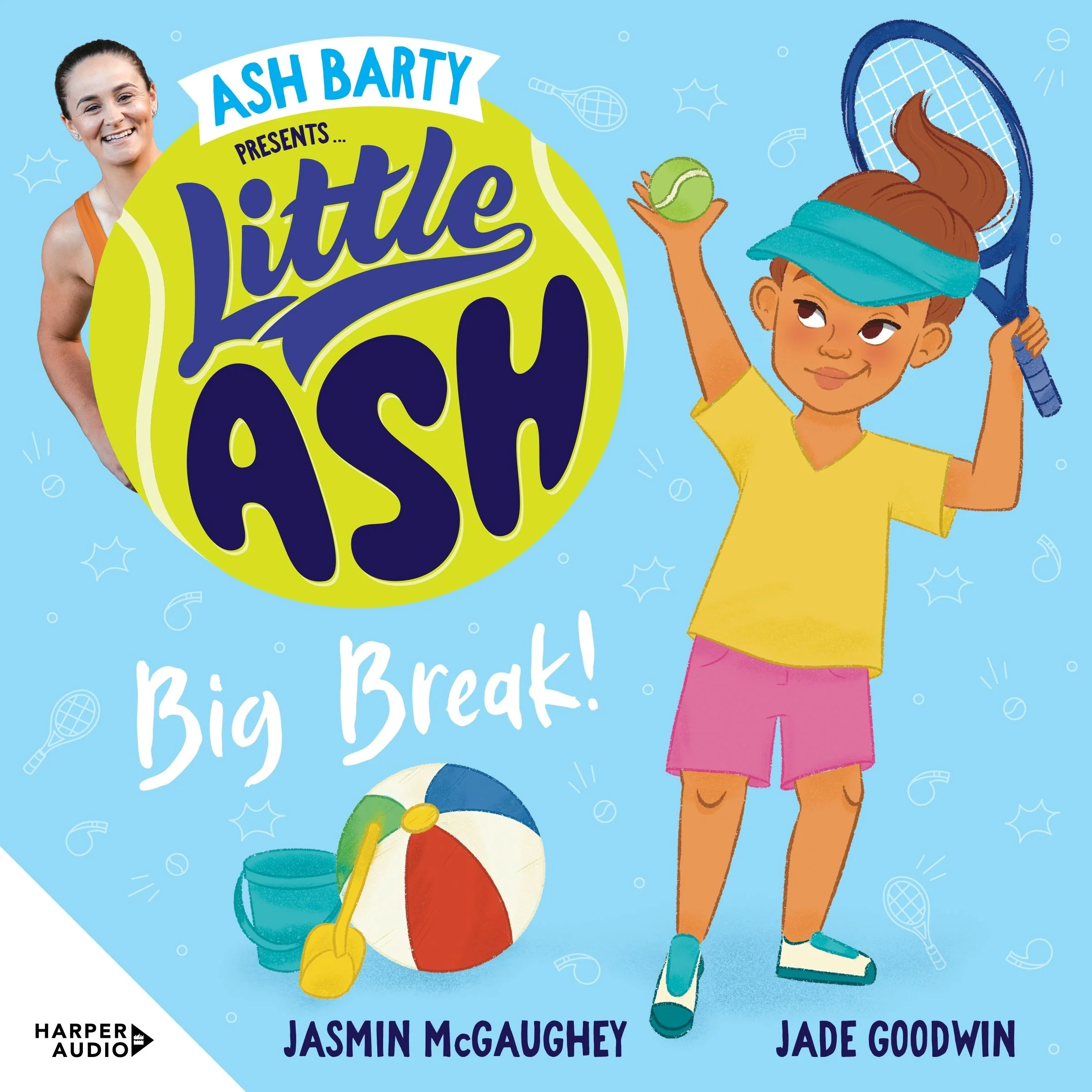 Little Ash Big Break! the new 2024 book in the much loved younger reader series from Australian tennis superstar ASH BARTY - Image 2