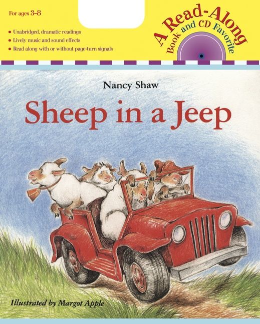 Sheep in a Jeep Book & Cd - Image 2