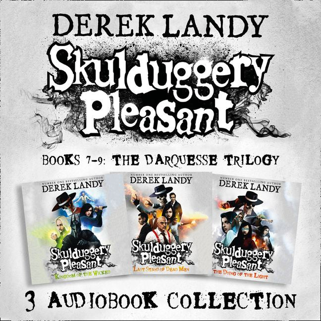 Skulduggery Pleasant – Skulduggery Pleasant: Audio Collection Books 7-9: The Darquesse Trilogy: Kingdom of the Wicked, Last Stand of Dead Men, The Dying of the Light - Image 2