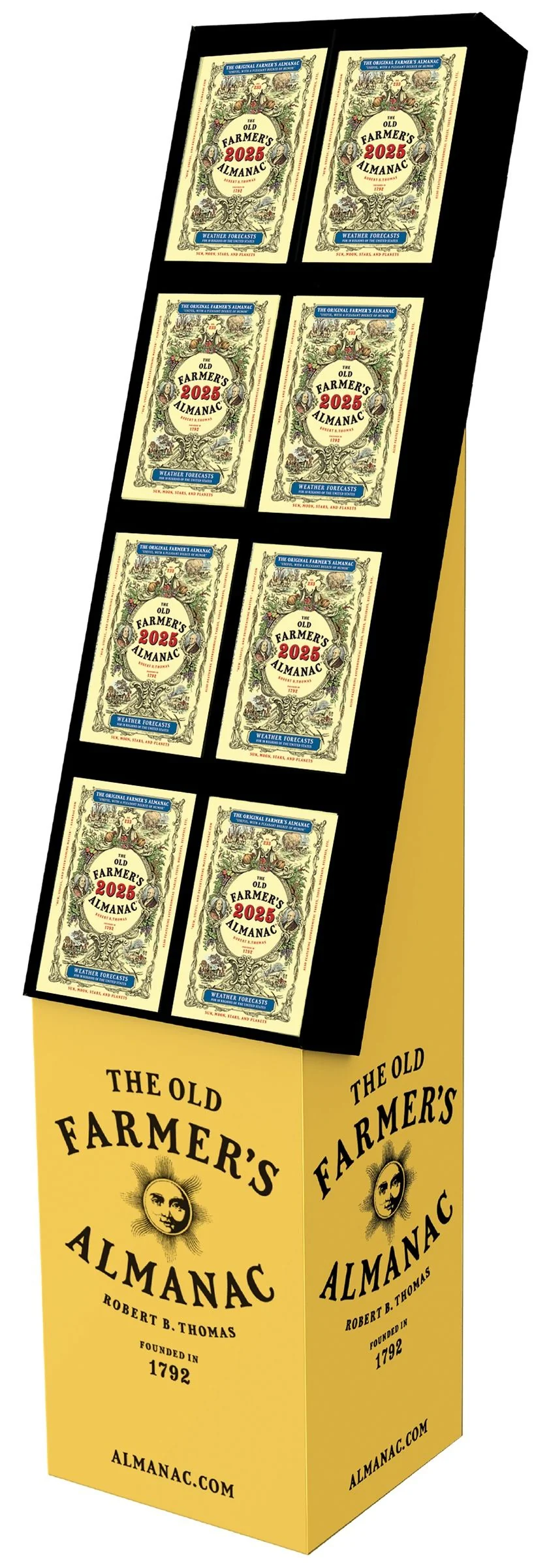 The 2025 Old Farmer's Almanac 32-copy floor display - Image 2