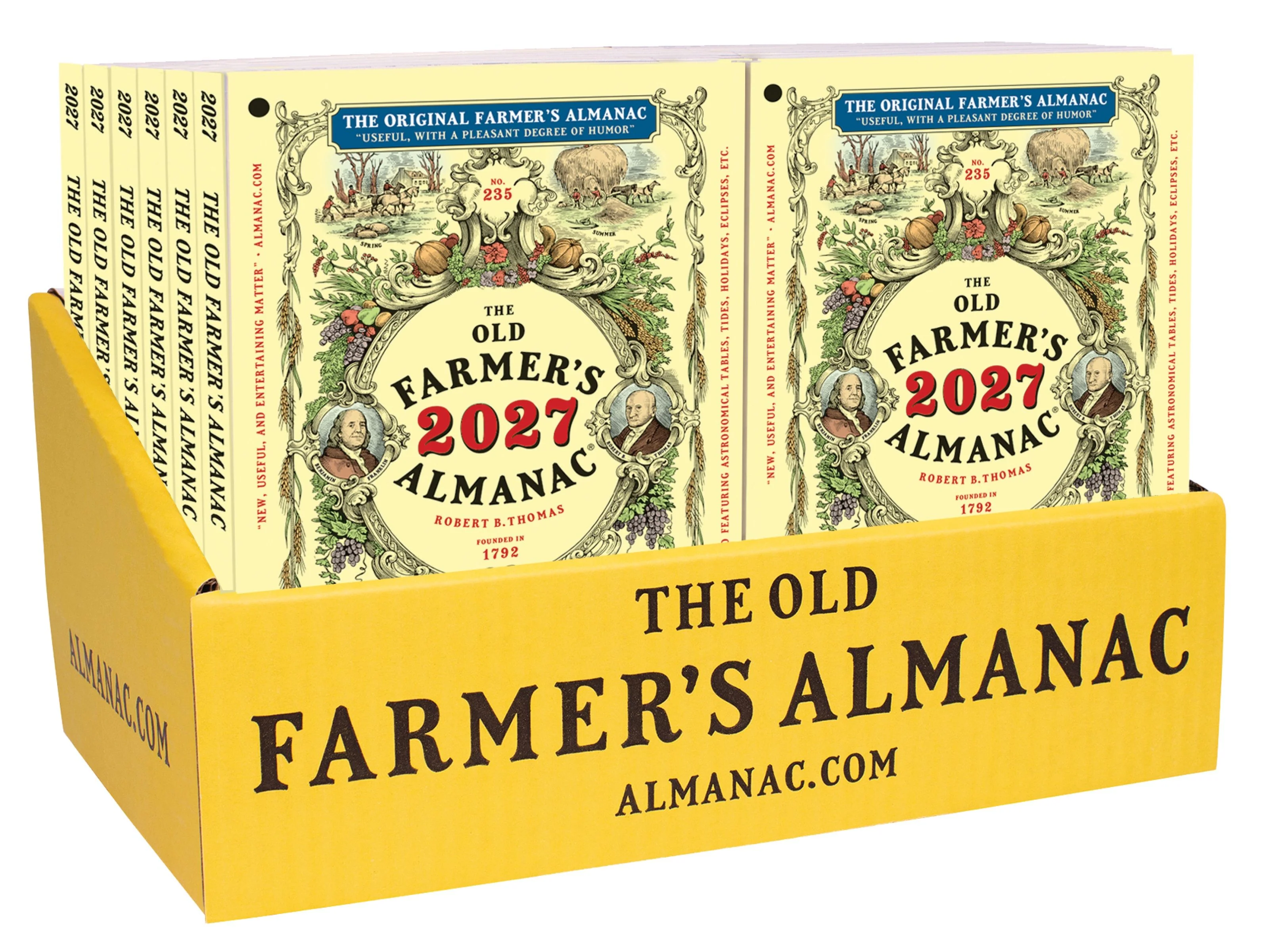 The 2027 Old Farmer's Almanac 24-copy counter display - Image 2