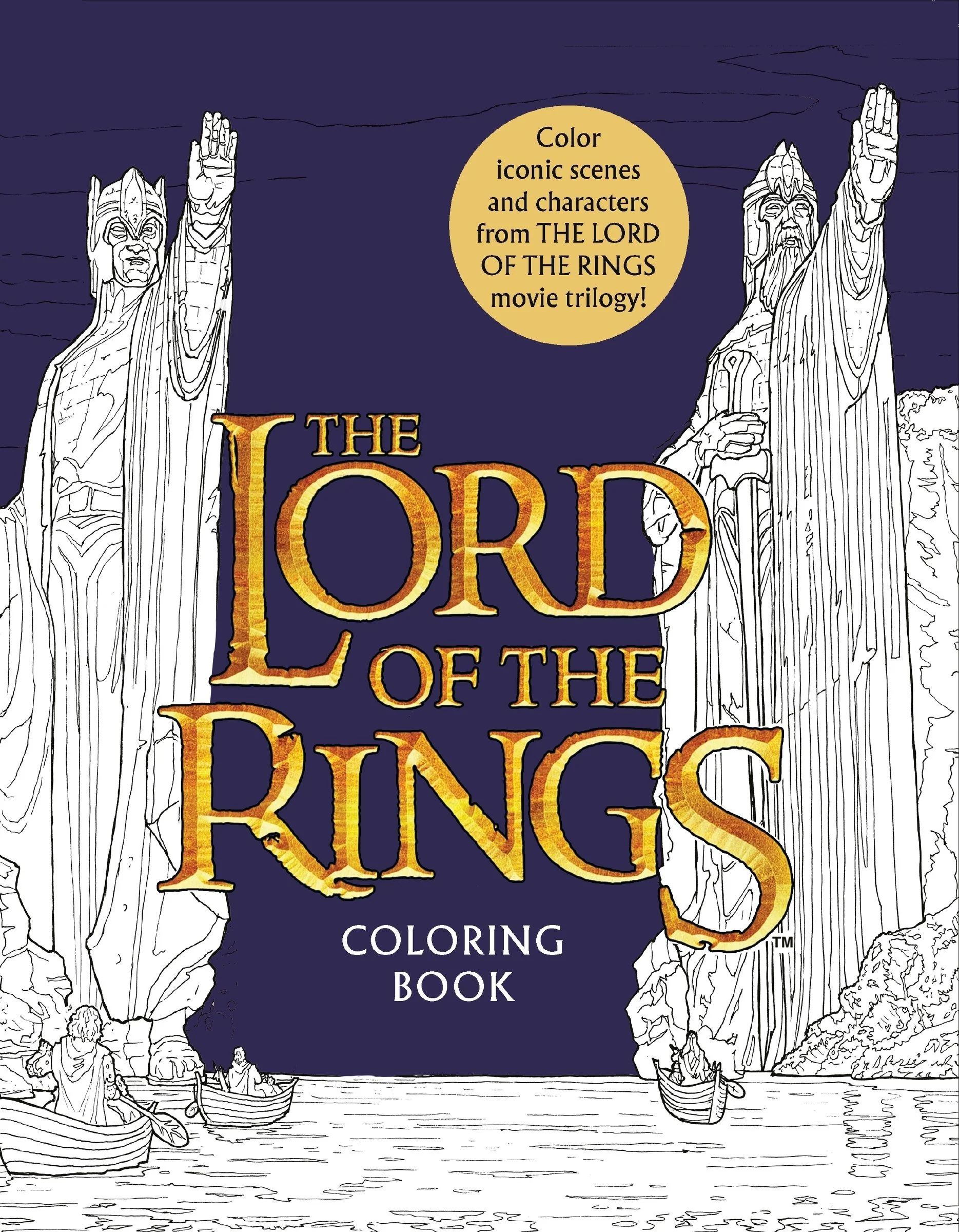 The Lord of the Rings Movie Trilogy Coloring Book - Image 2