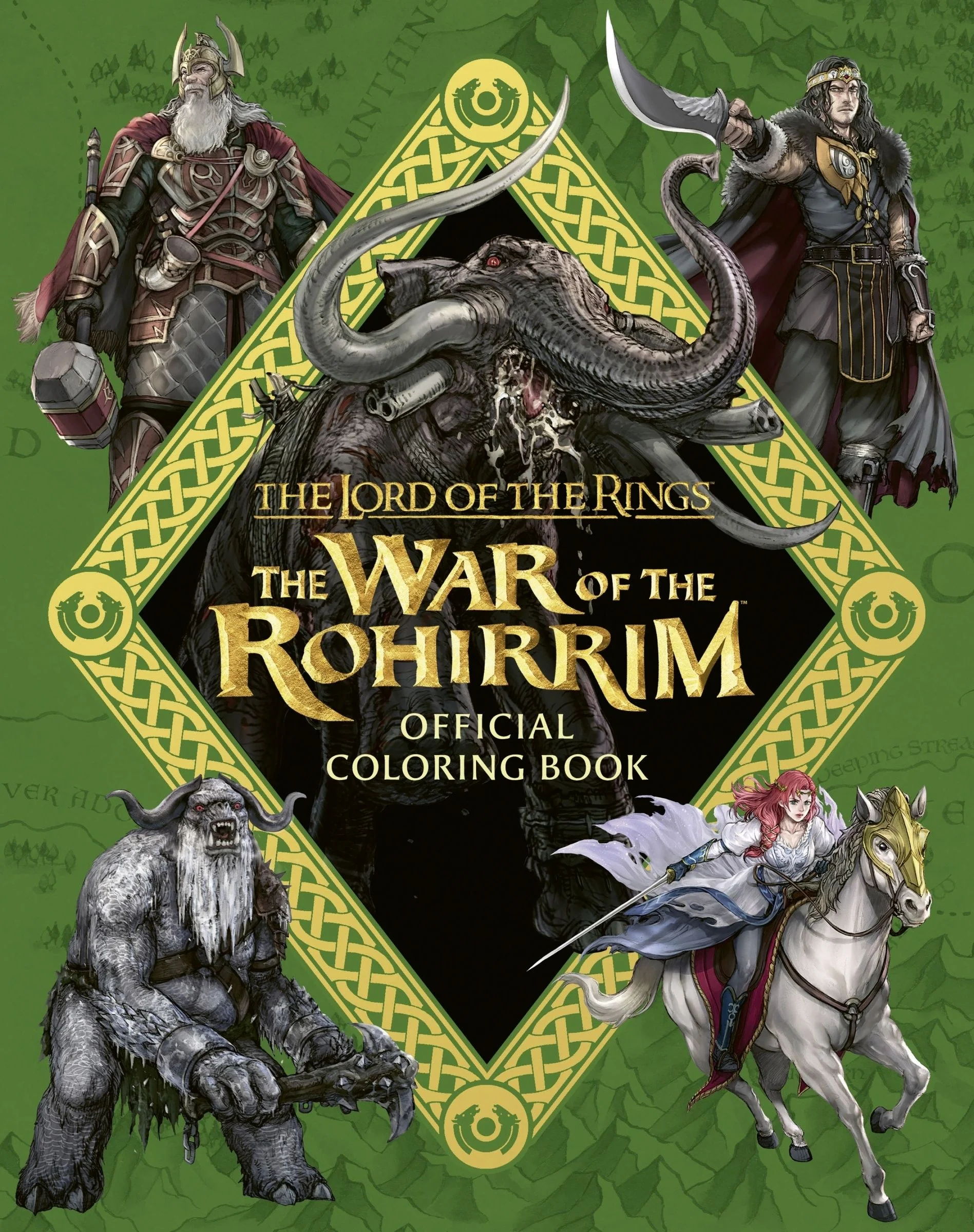 The Lord of the Rings: The War of the Rohirrim Official Coloring Book - Image 2