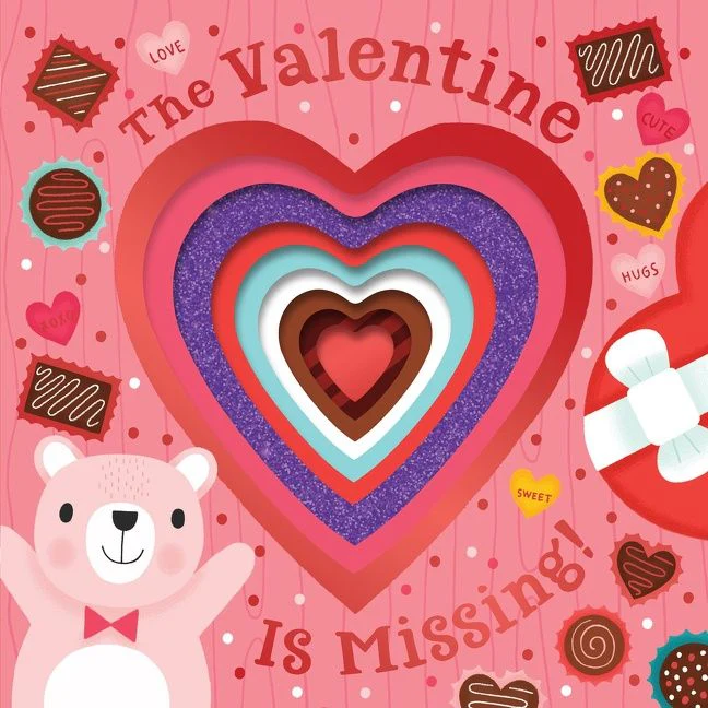 The Valentine Is Missing!  with Cut-Out Reveals - Image 2