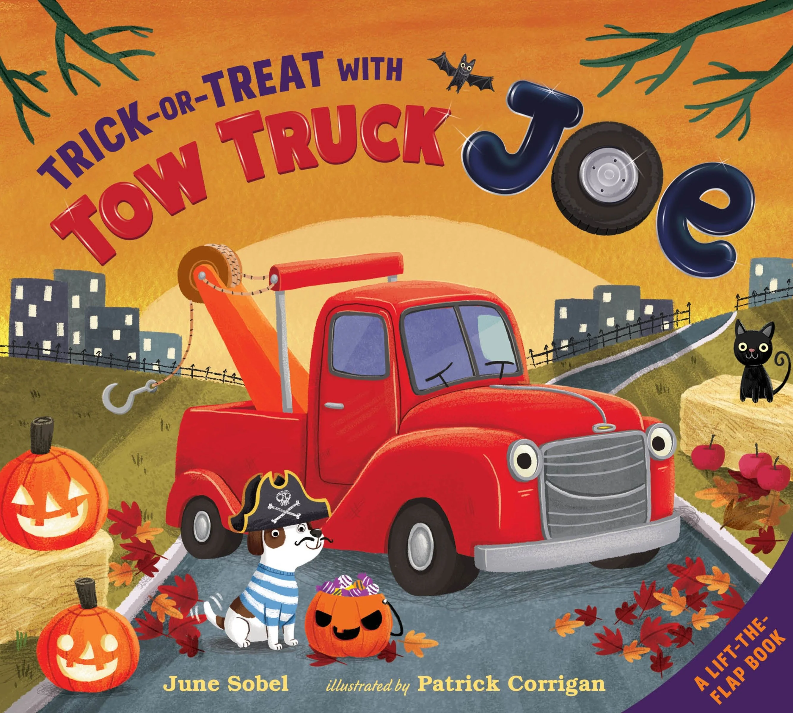 Trick-or-Treat with Tow Truck Joe Lift-the-Flap - Image 2