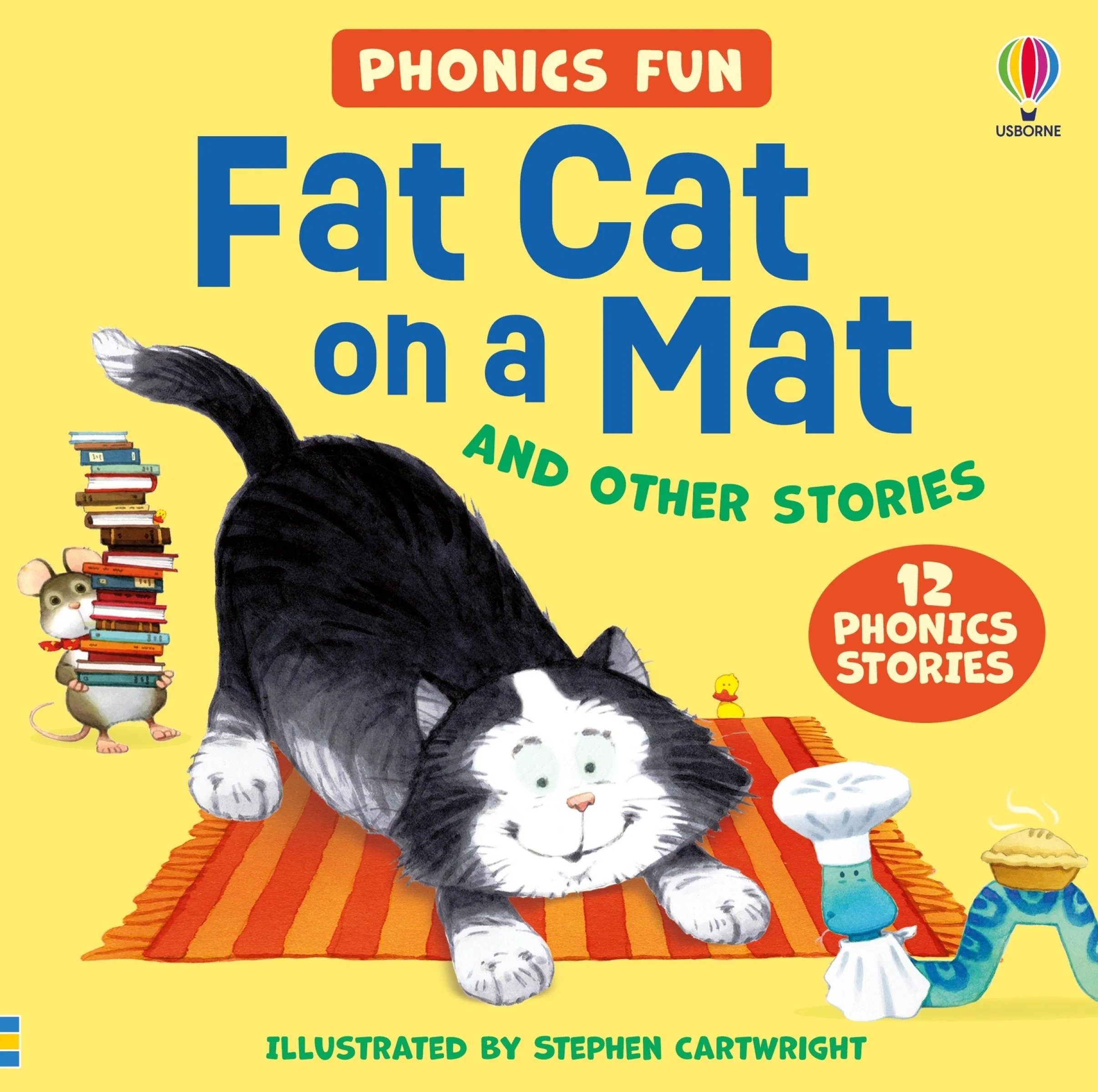Usborne Phonics - Fat Cat on a Mat and other stories - Image 2
