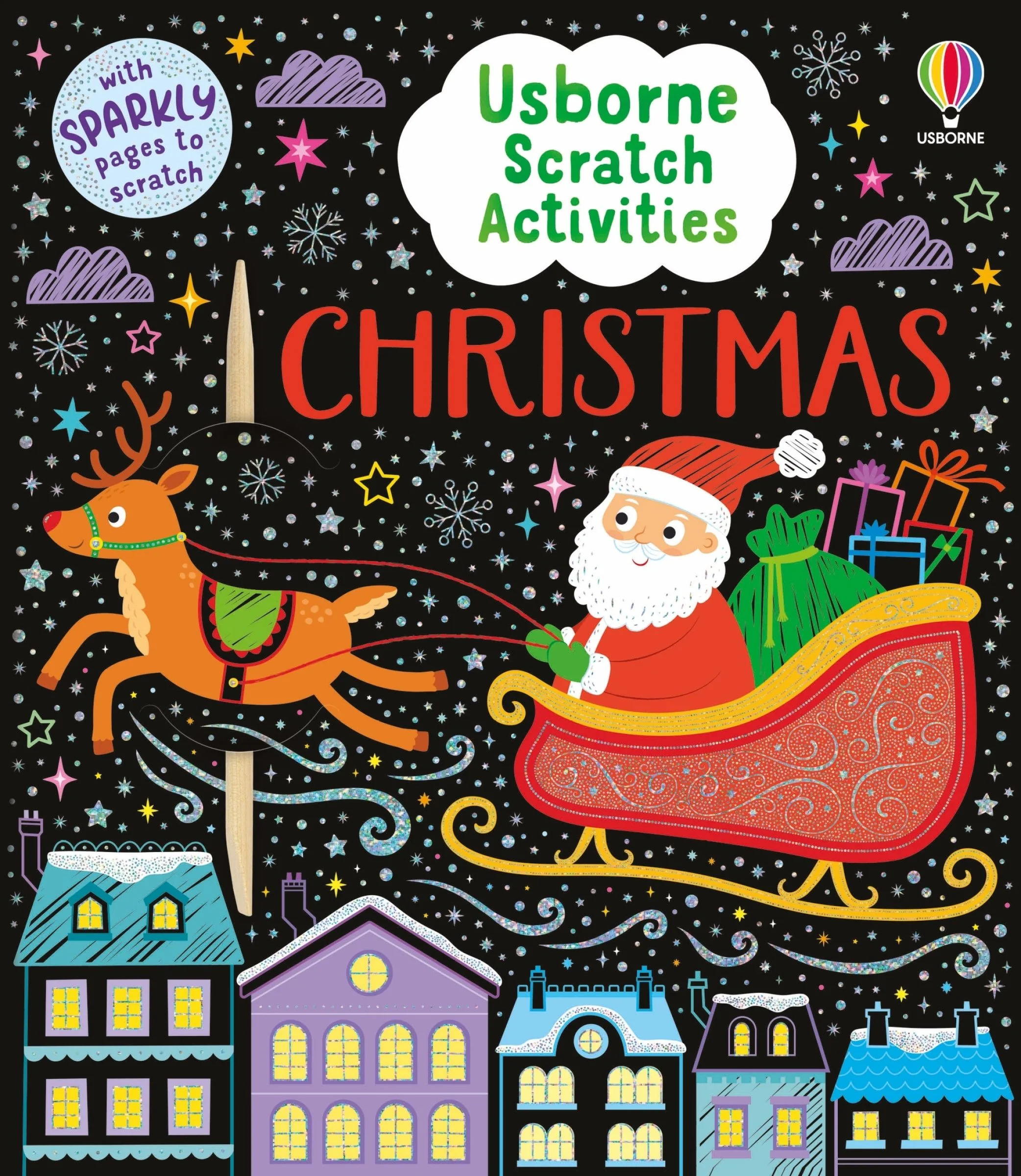Usborne Scratch Activities Christmas - Image 2