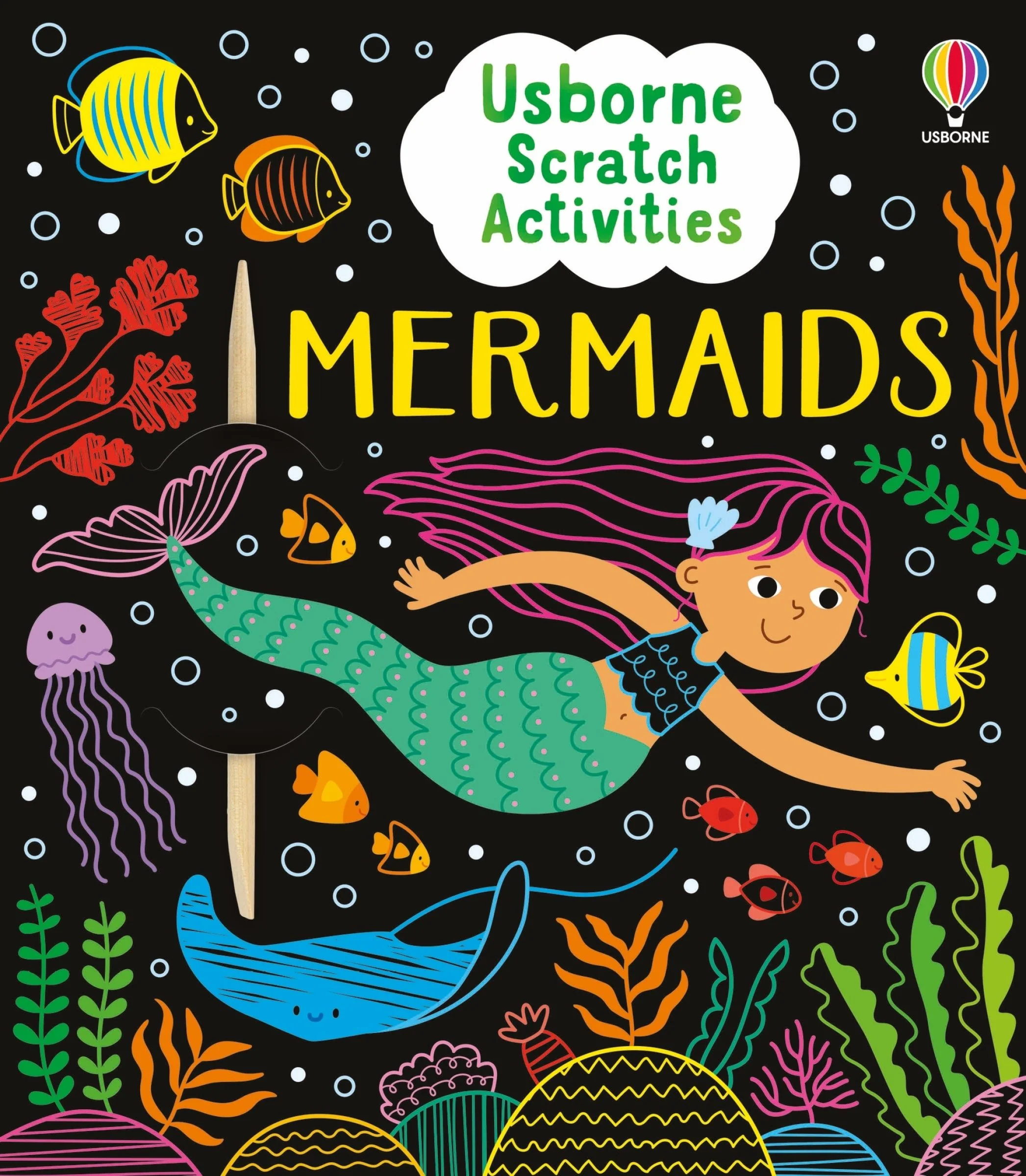 Usborne Scratch Activities Mermaids - Image 2