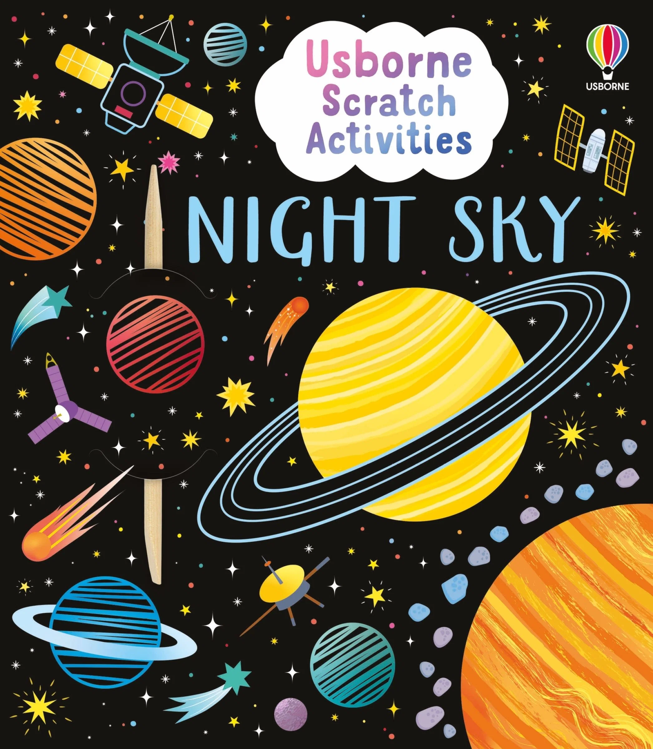 Usborne Scratch Activities Night Sky - Image 2