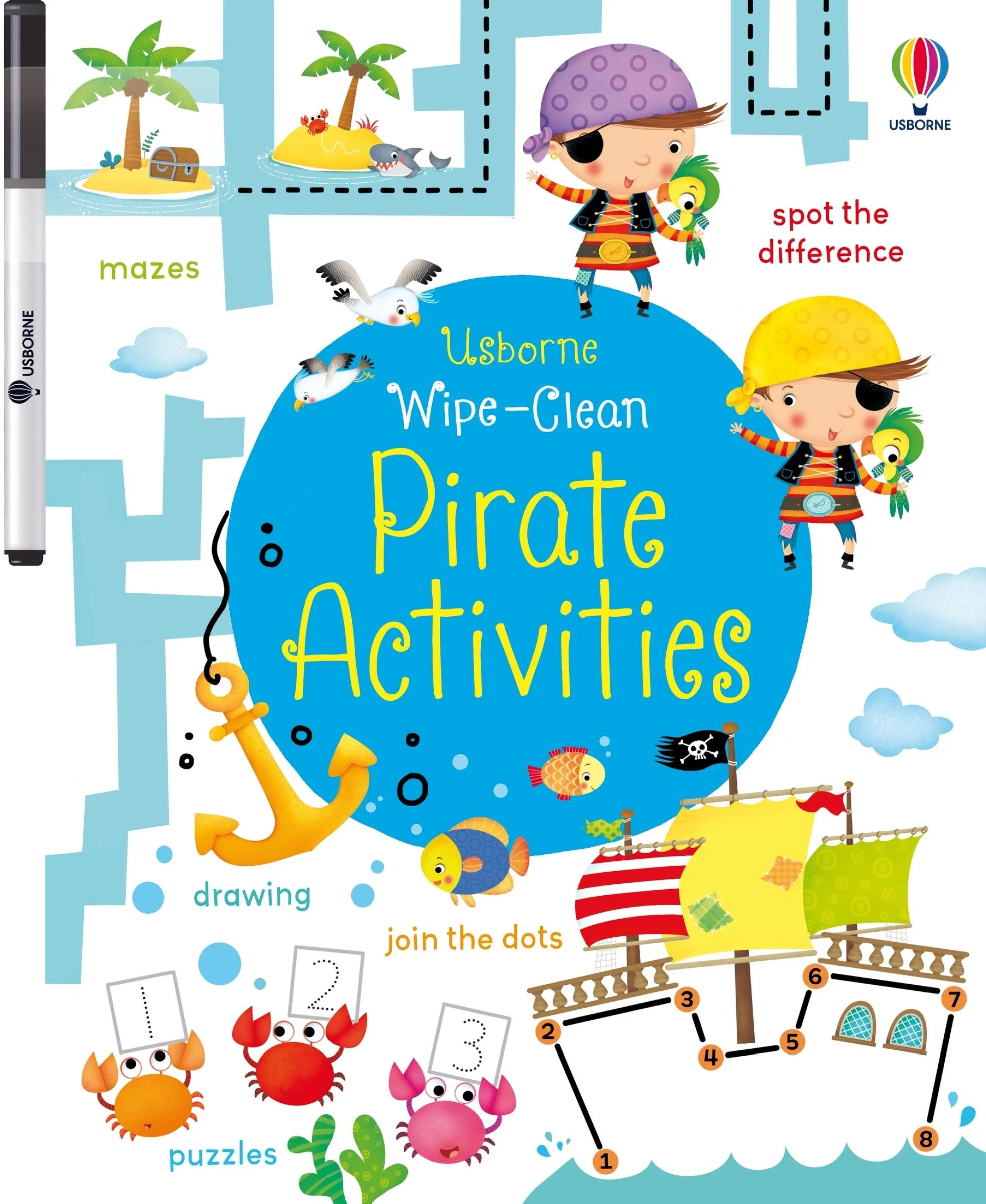 Wipe-Clean Pirate Activities - Image 2